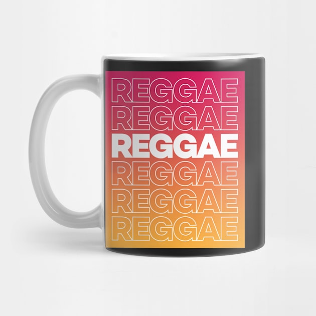 Reggae Typography by rastauniversity